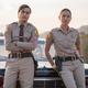 Kiowa Gordon and Jessica Matten in Dark Winds